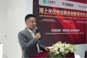 沃萊新材料、上海市機電設計研究院與阿雷蒙簽署海上光伏戰(zhàn)略協(xié)議
